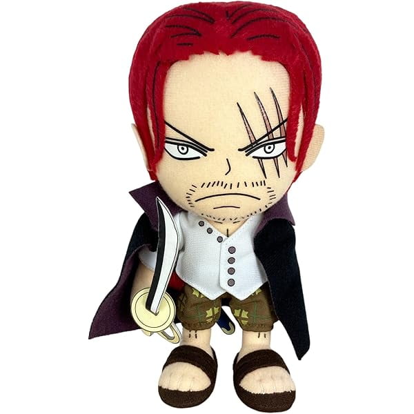Great Eastern GE52723 One Piece Anime 8" Shanks Stuffed Plush