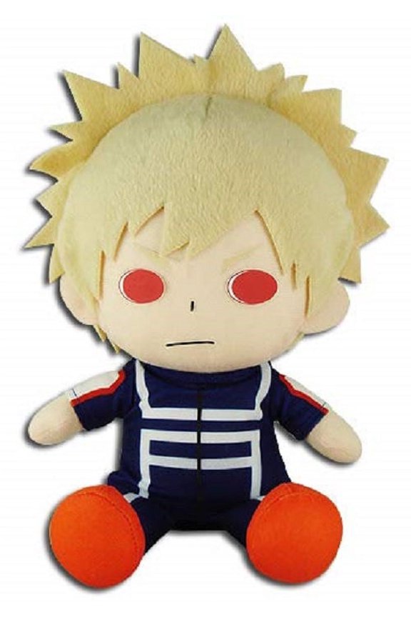 - My Hero Academia - Katsuki Bakugo Sitting Down Plush, 7-inches