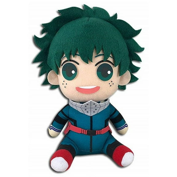 Great Eastern - My Hero Academia - Series 2 - Deku Hero Costume Sitting Plush, 8-inches