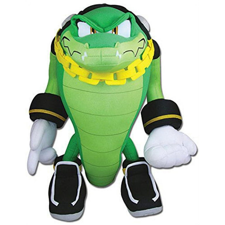 Great Eastern Sonic The Hedgehog: Vector the Crocodile Plushie Toy