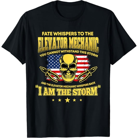 Great Elevator Mechanic Lift Engineer Maintenance Quote Casual Design ...