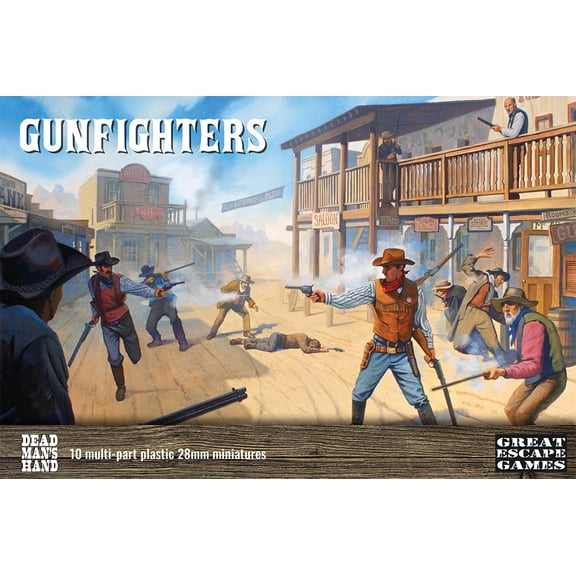 Great Escape Games Dead Man's Hand Plastic Gunfighters