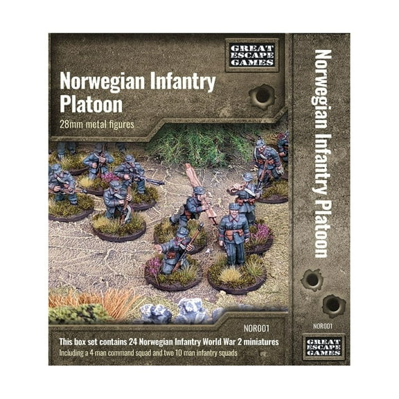 Great Escape Games Infantry Platoon Summer Uniform New