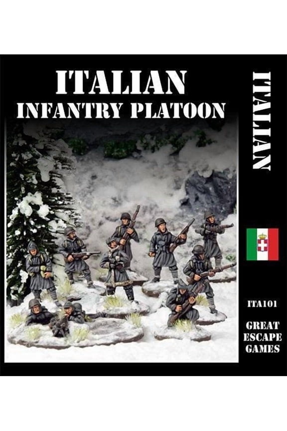 WWII: Italian Infantry Platoon - Winter Uniform GEG ITA101
