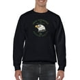 thumbnail image 1 of Great Experience Eagle Head Sweatshirt Men -Image by Shutterstock, Male Large, 1 of 4