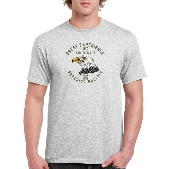 Great Experience Eagle T-Shirt Men -Image by Shutterstock, Male Large