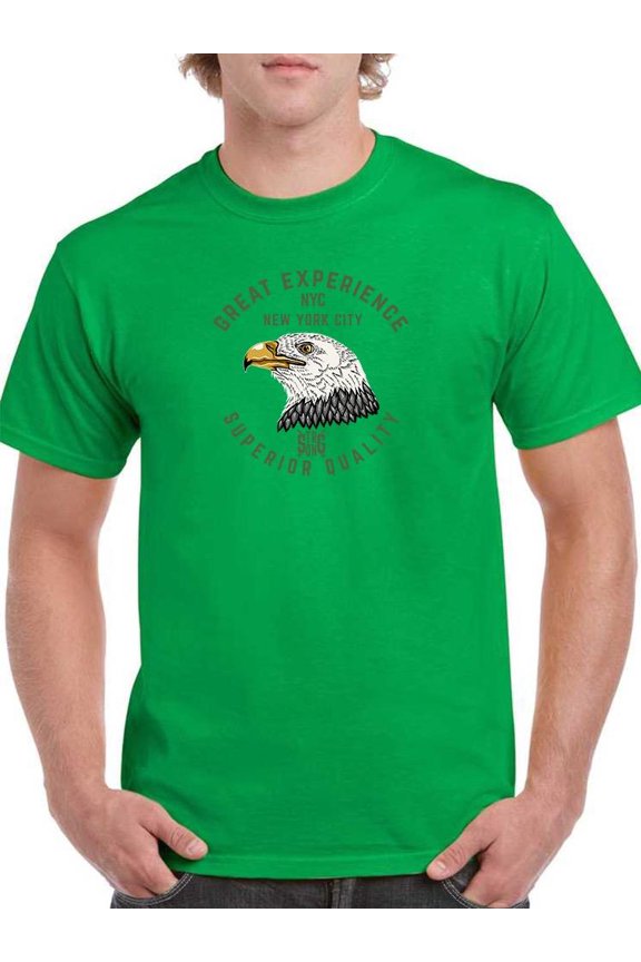 Great Experience Eagle T-Shirt Men -Image by Shutterstock, Male Large