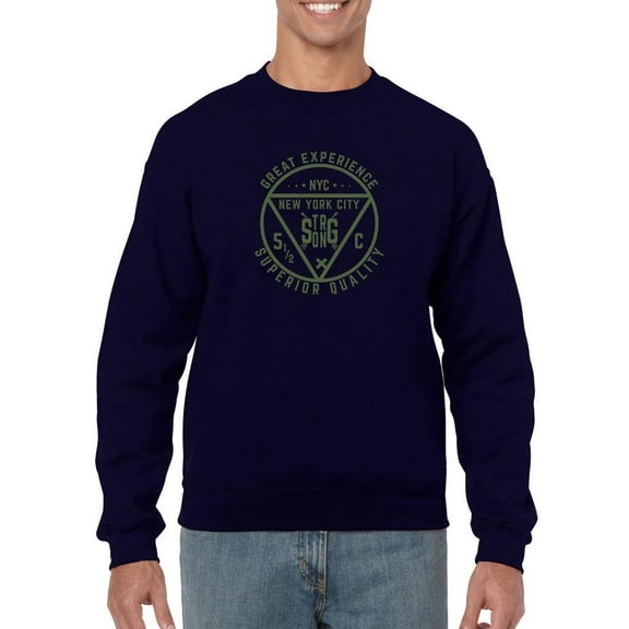 Great Experience New York City Sweatshirt Men -Image by Shutterstock, Male x-Large
