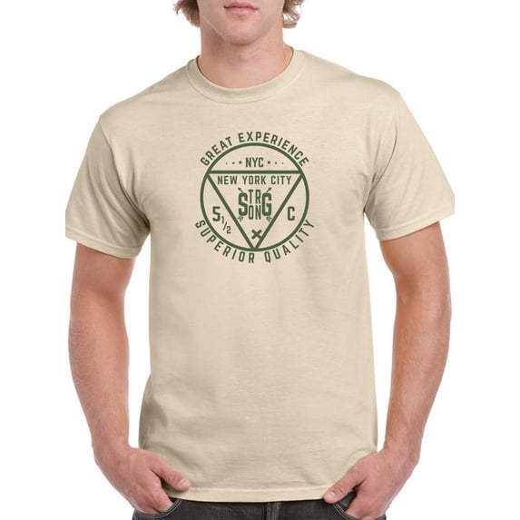 Great Experience New York T-Shirt Men -Image by Shutterstock, Male Small