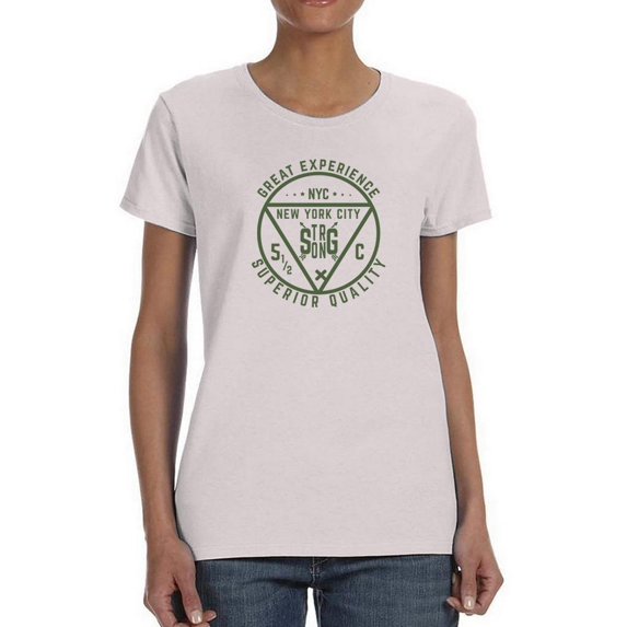 Great Experience New York T-Shirt Women -Image by Shutterstock, Female Small