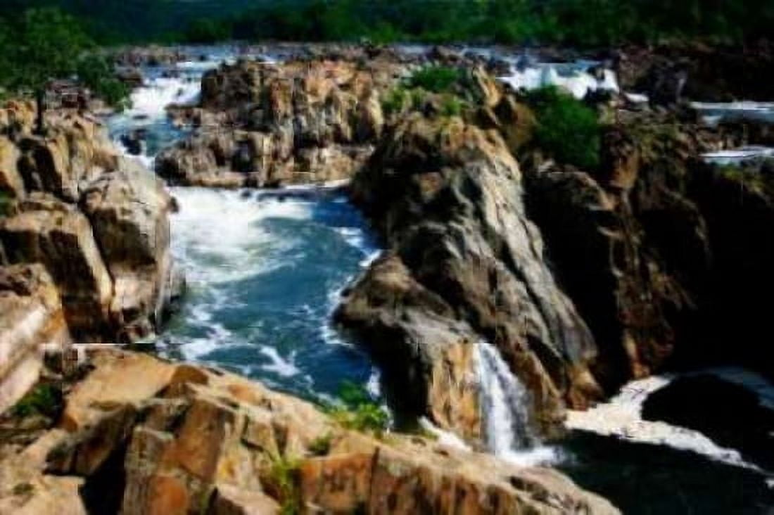 Great Falls II Canvas Art - Alan Hausenflock (24 x 36)