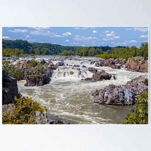 Great Falls In Virginia Poster, Poster Only
