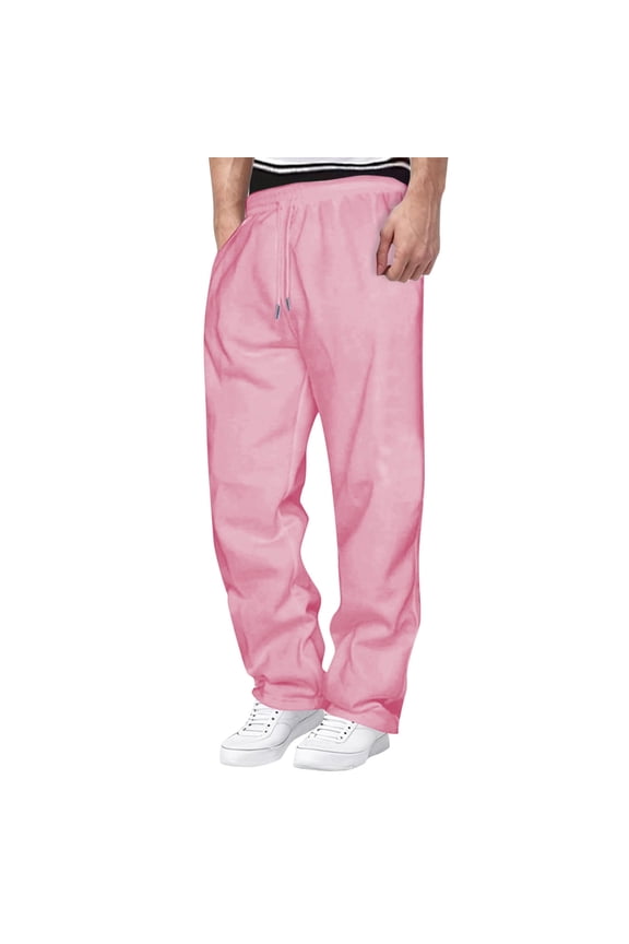 Mens Fashion Joggers Sports Pants - Cotton Pants Sweatpants Trousers Mens Long Pants Cargo Pants for Men