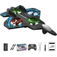 thumbnail image 1 of Great Gifts Skyriders Rc Jet,Rc Stunt Fighter Jet Toy with 360° Flips & LED Lights, Christmas Remote Control Helicopter,Stunt Roll,Foam Remote Control Airplanes RC Planes, 1 of 8