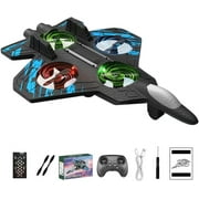 Great Gifts Skyriders Rc Jet,Rc Stunt Fighter Jet Toy with 360 Flips & LED Lights, Christmas Remote Control Helicopter,Stunt Roll,Foam Remote Control Airplanes RC Planes