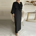 thumbnail image 1 of Great Gifts for Less Ofreoo The Fashion Women's Winter Plus Size Casual Round Neck Loose Sexy Long Sleeve Solid Dress Fall Outfits for Women 2024, 1 of 8