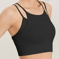 thumbnail image 1 of Great Gifts for Less Ofreoo Woman's Solid Color Backless Yoga Clothes Ventilate Sport Bras Without Steel Rim, 1 of 4