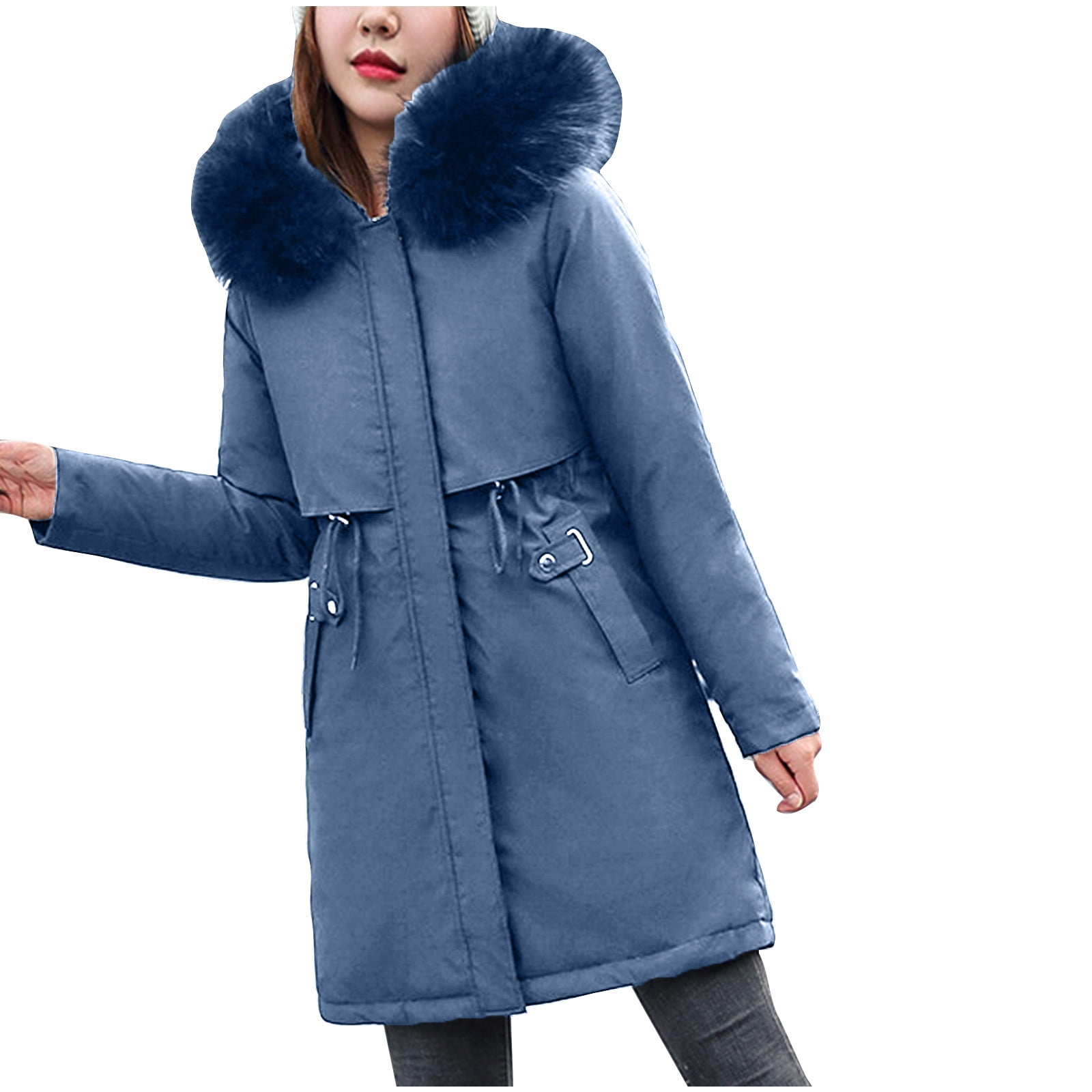 Great Gifts for Less Ofreoo Women's Comfy Stylish Stitching Long Sleeve Sweater Casual Tops Winter Coats for Women