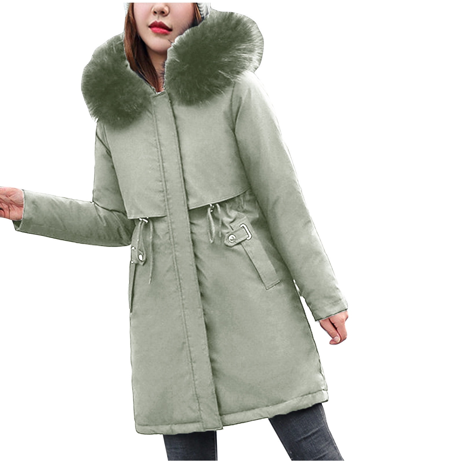 Great Gifts for Less Ofreoo Women's Comfy Stylish Stitching Long Sleeve Sweater Casual Tops Winter Coats for Women
