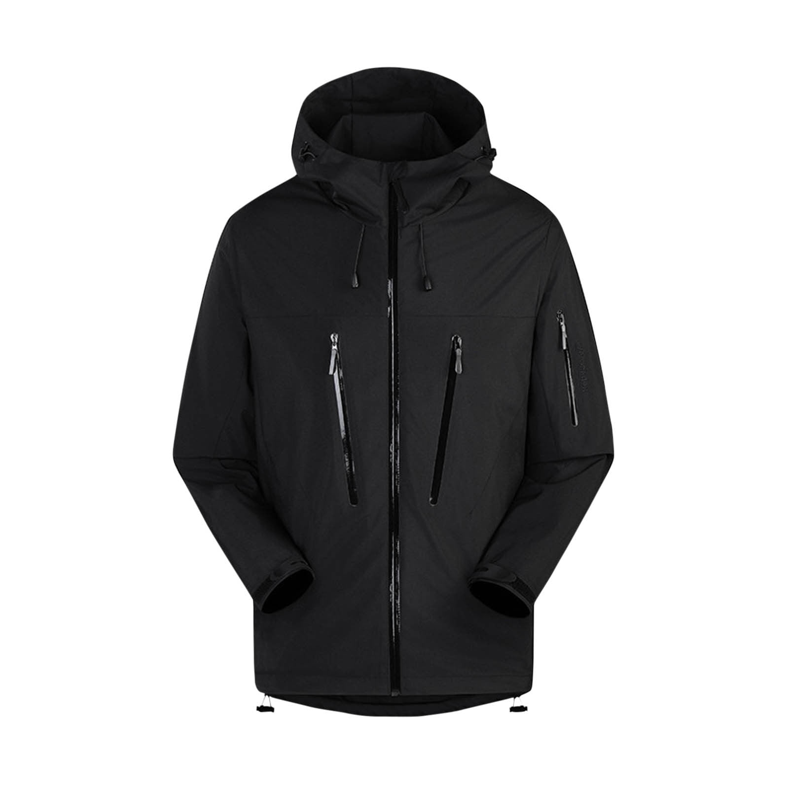 Great Gifts for Less Ofreoo Women's Solid Color WindbreakerJacket Submachine Jacket Long Sleeved Hooded Casual Jacket Winter Clothes for Women