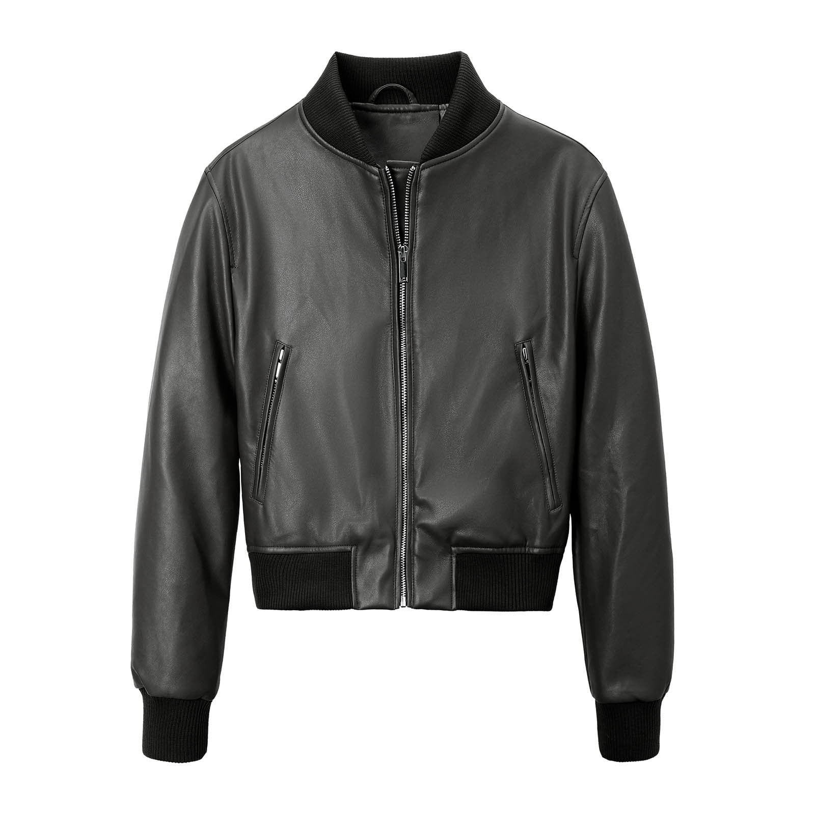 Great Gifts for Less Ofreoo Womens SolidStand Collar Long Sleeved Hooded Leather Jacket Long Sleeved Hooded Leather Coat Womens Tops