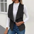 thumbnail image 1 of Great Gifts for Less Sweatshirts for Women Fashion Fall Womens Tops Womens Fall Winter Sleeveless Solid Coat Warm Outerwear Cardigan, 1 of 5