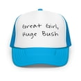 thumbnail image 1 of Great Girl, Huge Bush Foam Trucker Hat (Blue / White / Blue), 1 of 3