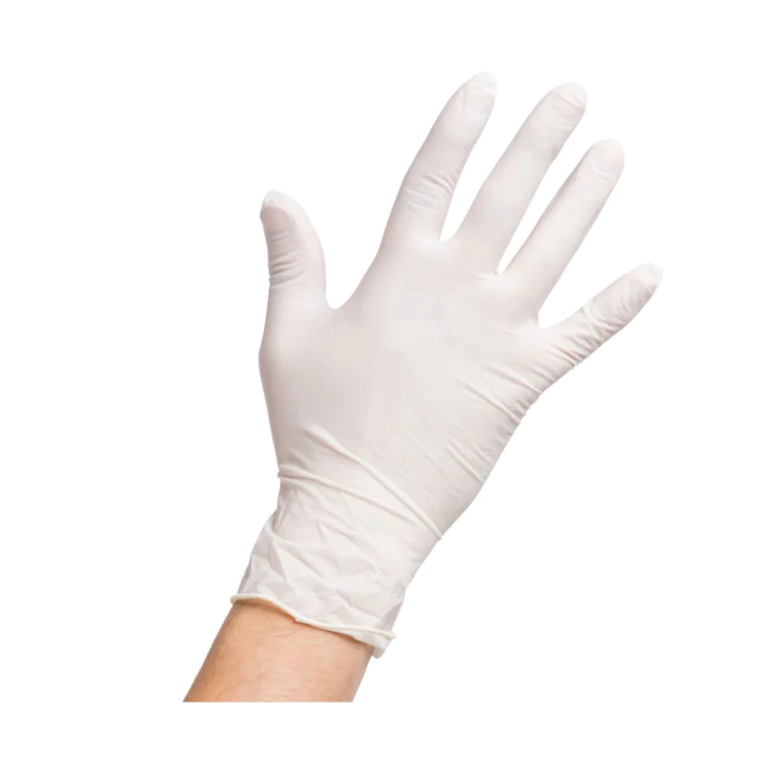 Latex Gloves Powder Free White (10x100 ct) +Tax xlrg Case 1 Units