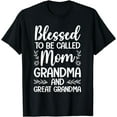 thumbnail image 1 of Great Grandma Art For Women Great Grandmother Mother's Day T-Shirt, 1 of 3