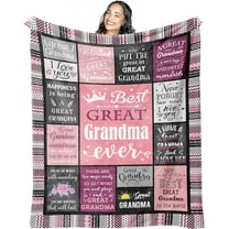 Great Grandma Gifts Blanket 60"x50", Christmas/Birthday Gifts for Great Grandma, Great Grandmother Gifts, Gifts for Great Grandmother, Gift for Great Grandma, Best Great Grandma Gifts Ideas
