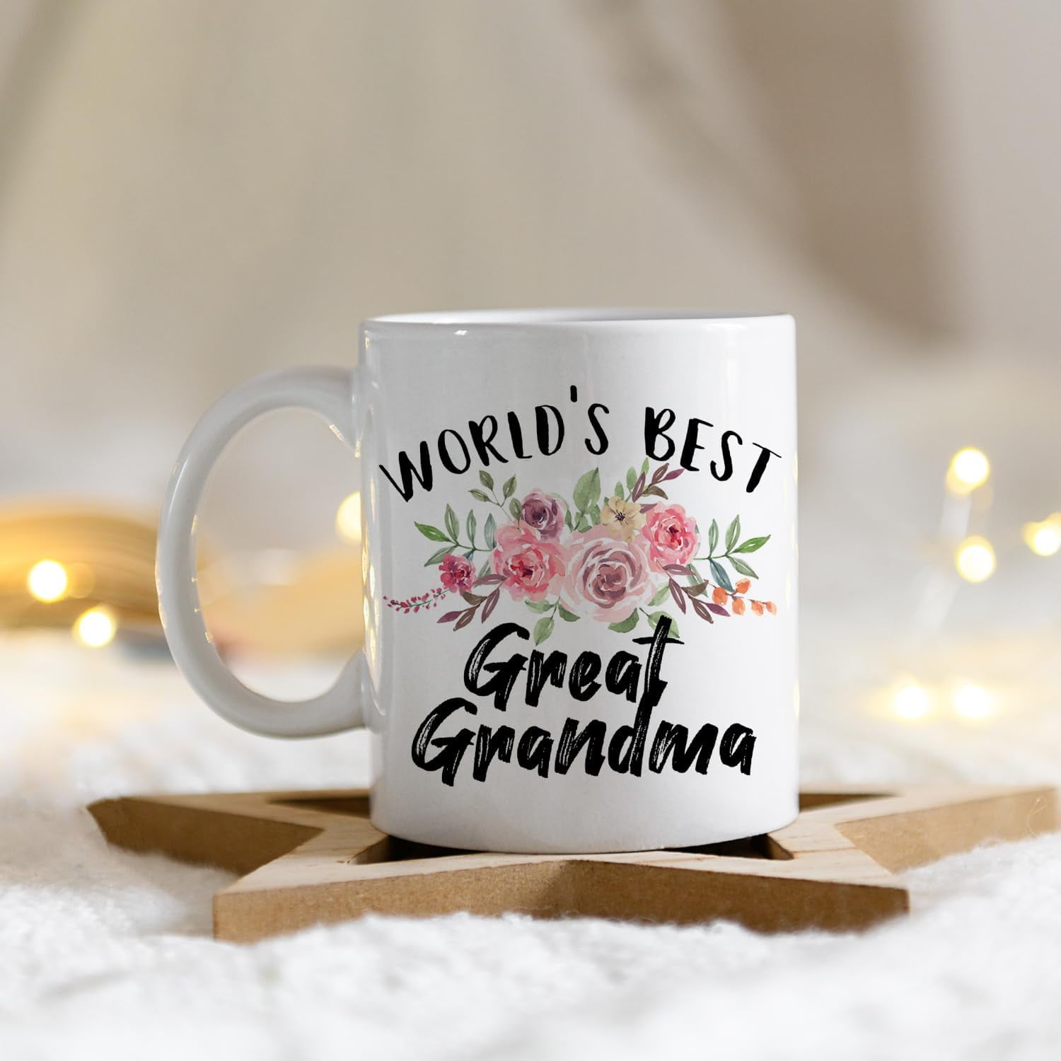 Great Grandma Gifts,Gifts For Great Grandma,World'S Best Great Grandma Mug,