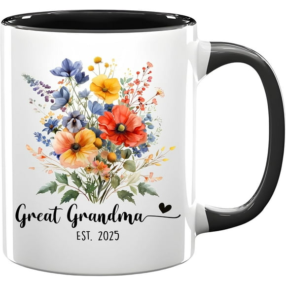 Great Grandma Mug 2025, You Are Going To Be A Great Grandma, New Great Grandma Gifts, Promoted To Great Grandma Gift, Pregnancy Announcement For Great Grandma Cup, Great Grandmother Black Mug 11Oz