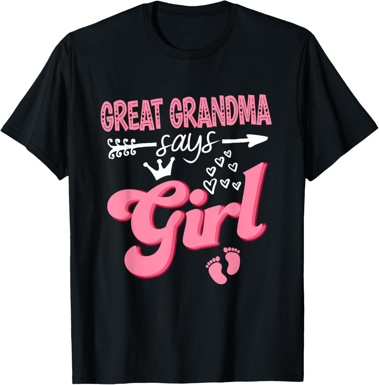 Gender Reveal Shirt for Great Grandmother