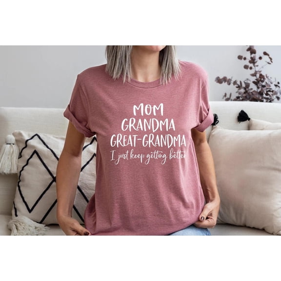 Great Grandma Shirt, Pregnancy Announcement, Gift For Great-Grandma, Baby Reveal To Family