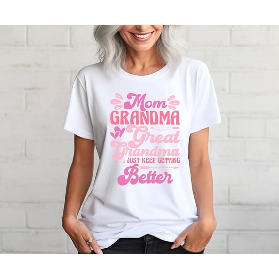 Great Grandma T-Shirt, Mom T-Shirt, Grandma Tee, Grandmother Shirts For Mom For Her, Mom Shirt, Grandma Shirt, Mother'S Day Gift