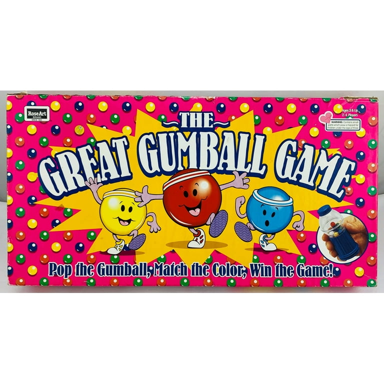 Great Gumball Game - 1995 - RoseArt - Great Condition 