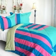 thumbnail image 1 of Great Hometown Quilted Patchwork Down Alternative Comforter Set-King, 1 of 2