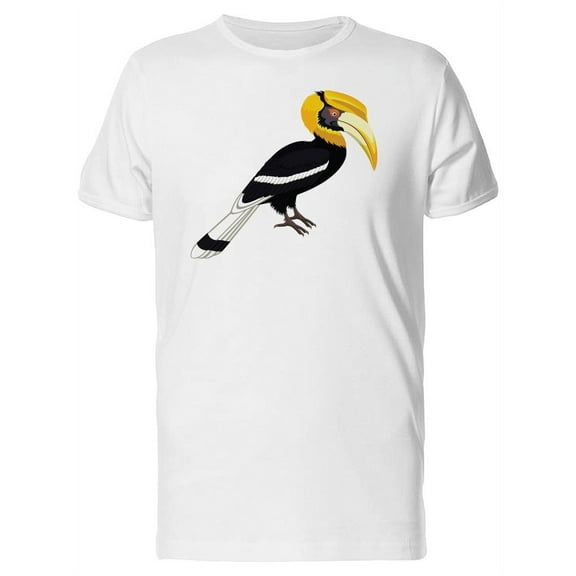 Great Hornbill Doodle' T-Shirt Men -Image by Shutterstock, Male Small