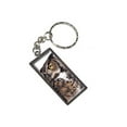 thumbnail image 1 of Great Horned Owl Metal Rectangle Keychain, 1 of 1