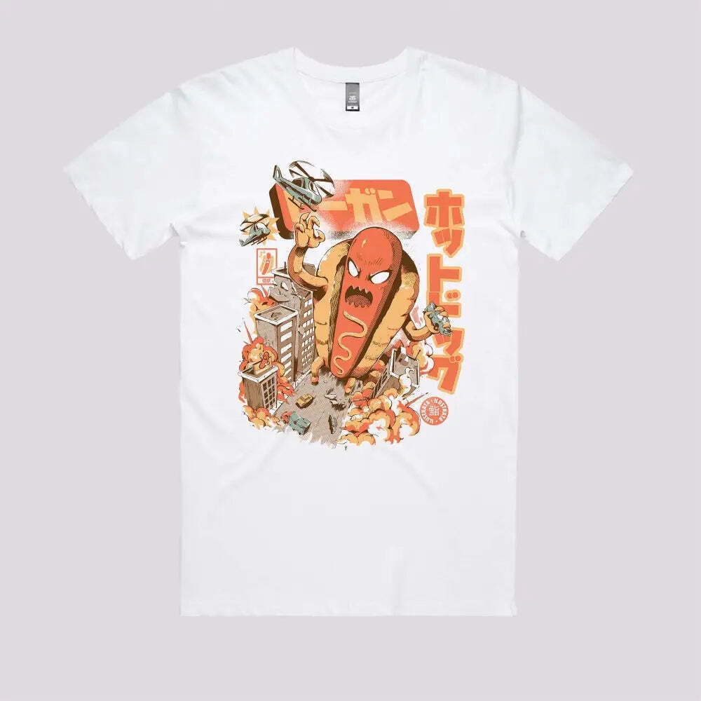 Famous Hot Dogs T-Shirt - Gray