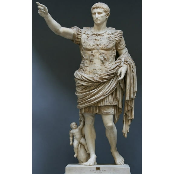 Great Images Caesar Augustus 24x36 inch rolled poster
