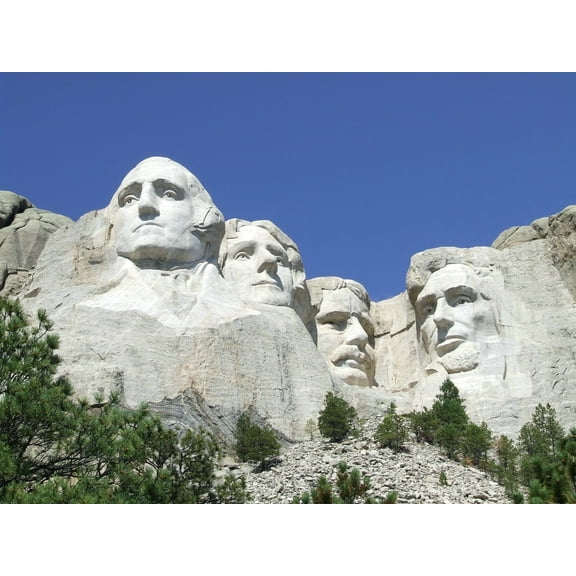 Great Images Mount Rushmore 24x36 inch rolled poster