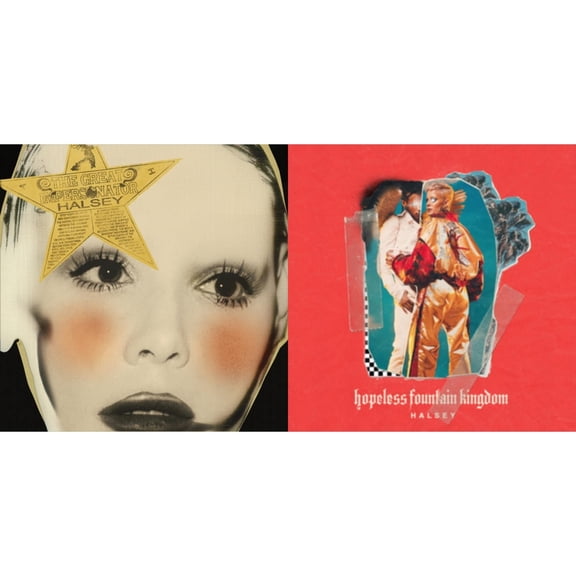 Great Impersonator(X) (2LP) & Hopeless Fountain Kingdom (Cloudy Clear With Teal Splatter LP Vinyl)