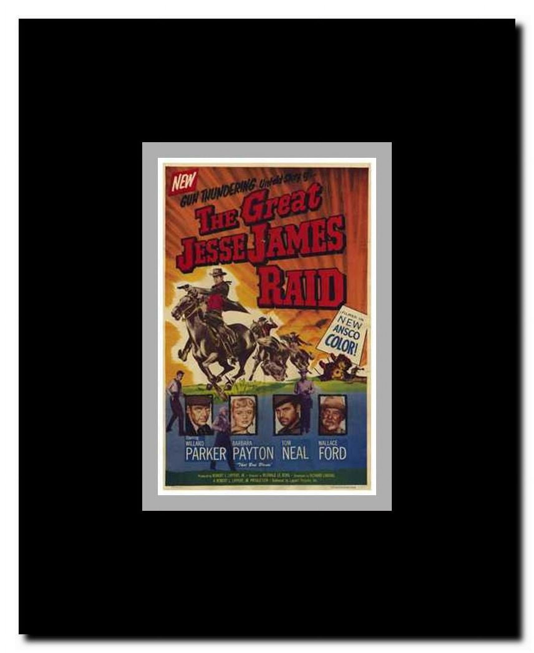 Great Jesse James Raid Framed Movie Poster
