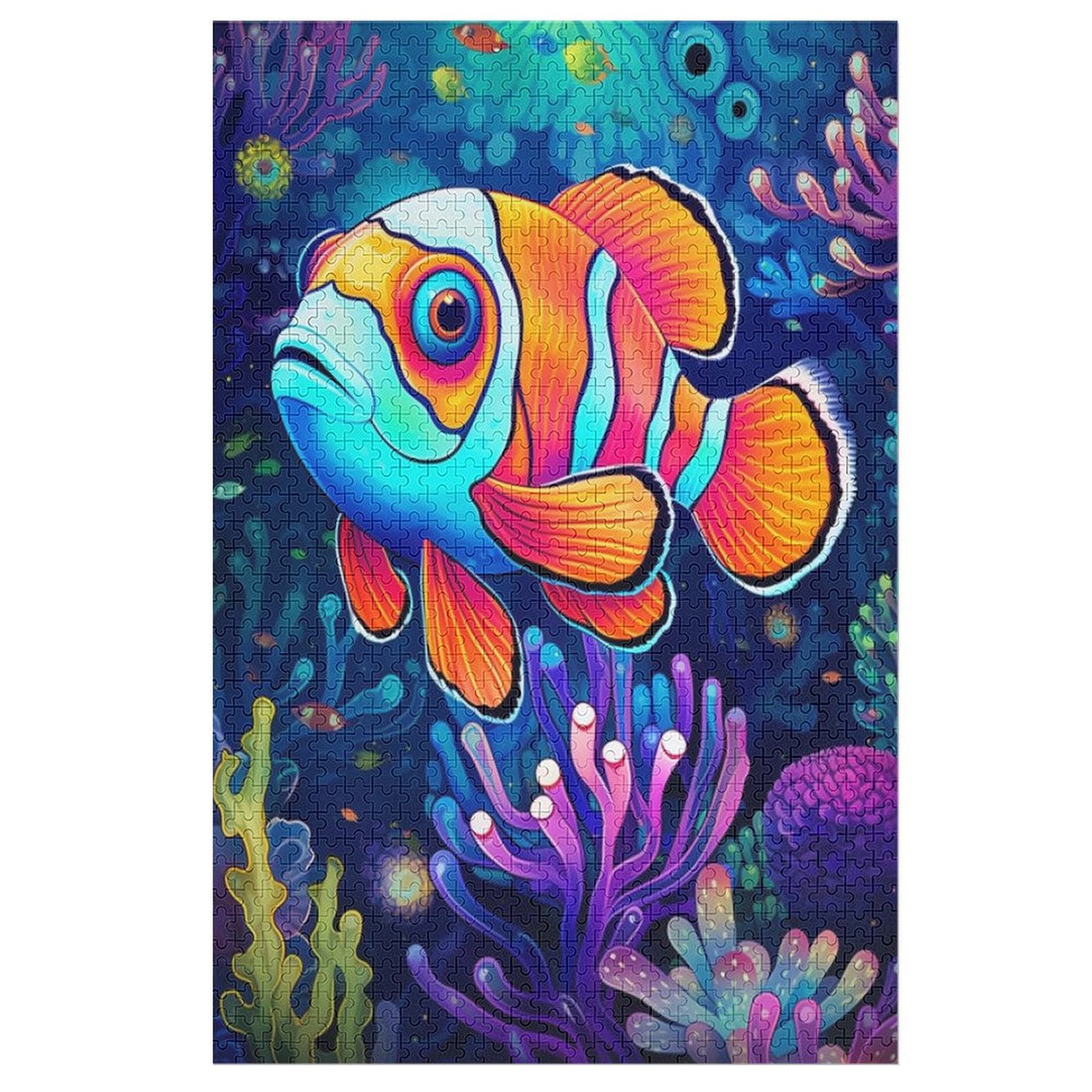 Great Jigsaw Puzzles for Adults 1000 Piece Sea Animal Clown Fish