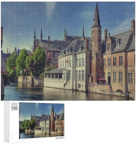 Antiquities & Ruins 500-Piece Jigsaw Puzzle For Adults - Family Fun, Home Decor Gift