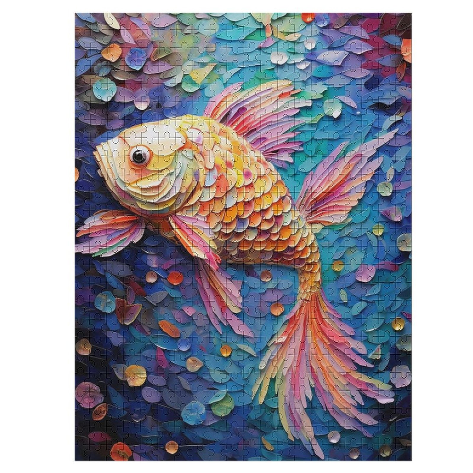 Great Jigsaw Puzzles for Adults 500 Piece Fish Puzzles for Adults Toys