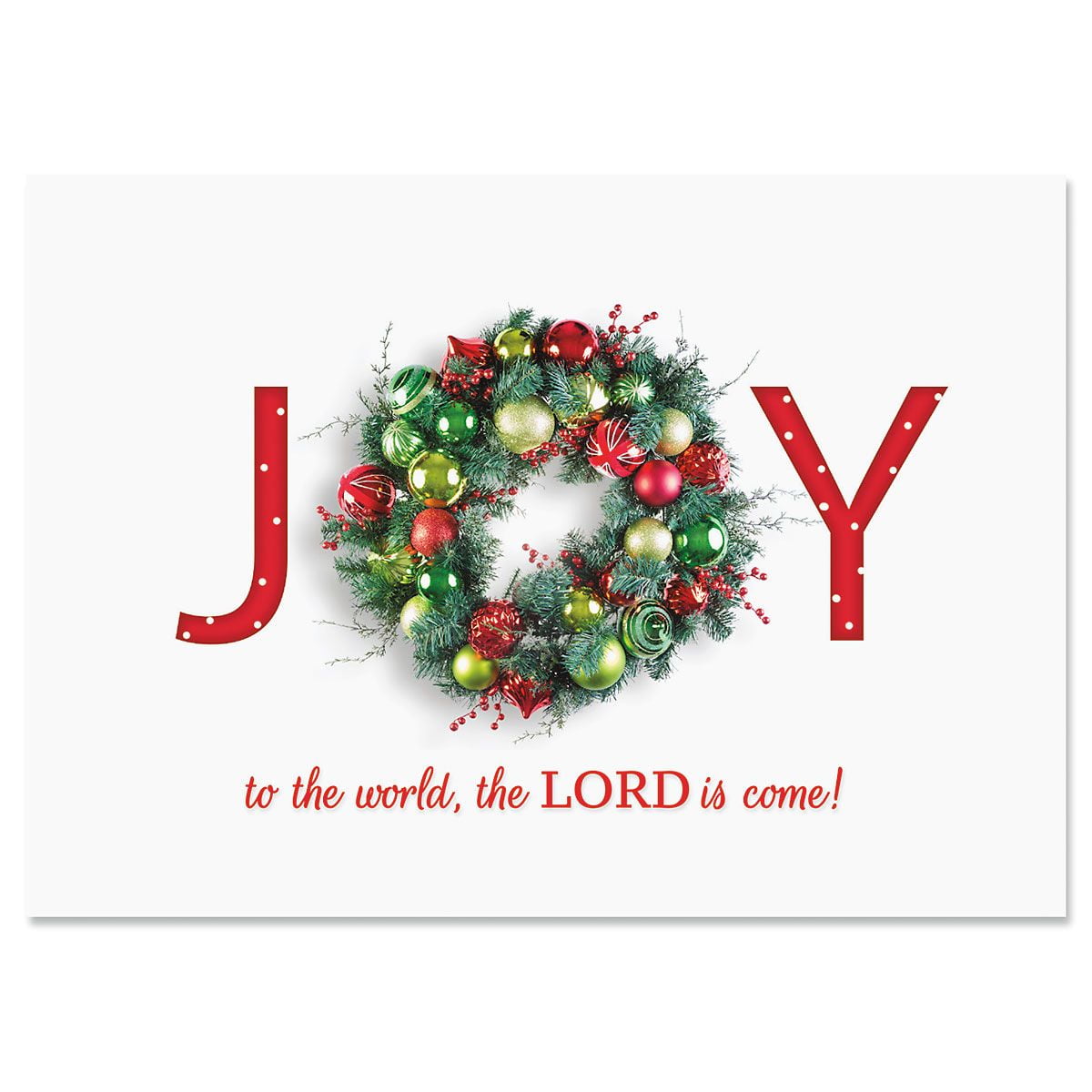Great Joy Religious Christmas Cards Set of 18
