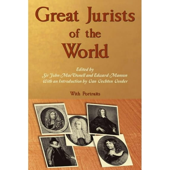 Great Jurists of the World (Paperback)