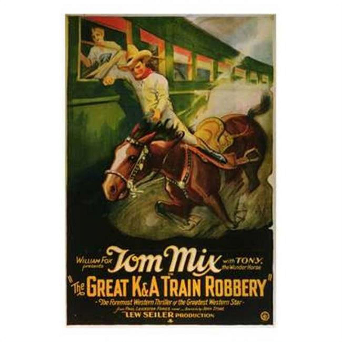 Great K a Train Robbery Movie Poster